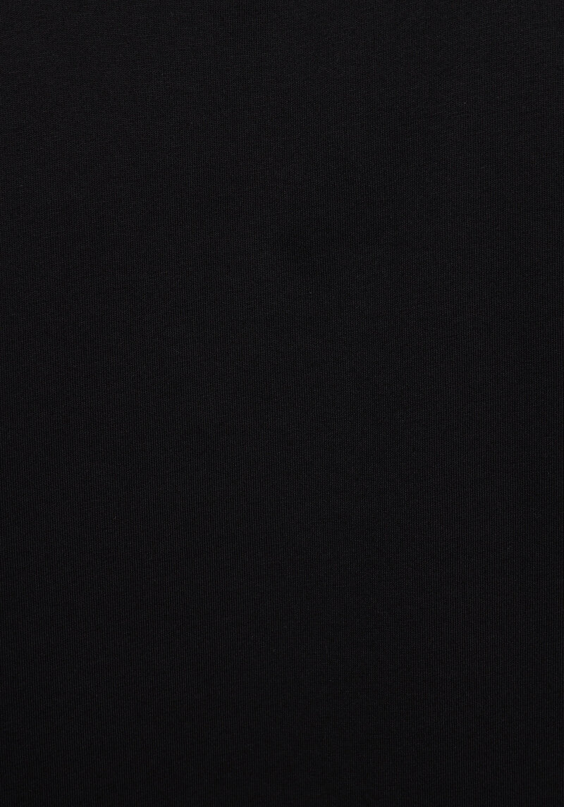 Regular Fit Yuvarlak Yaka Düz Erkek Siyah Kısa Kol Tişört