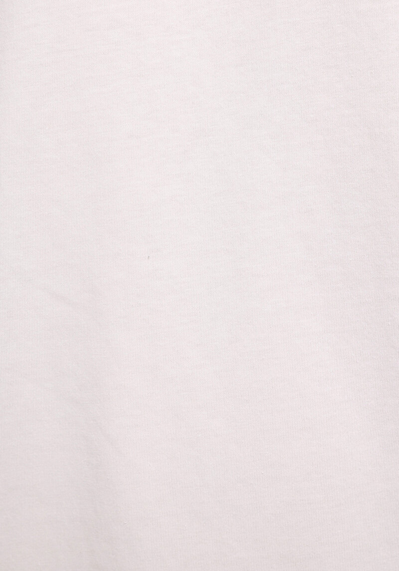 Regular Fit Yuvarlak Yaka Düz Erkek Beyaz Kısa Kol Tişört