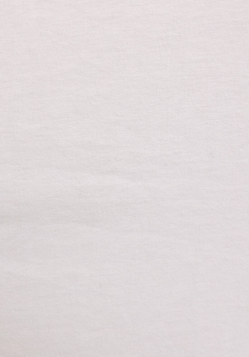 Regular Fit Yuvarlak Yaka Düz Erkek Beyaz Kısa Kol Tişört