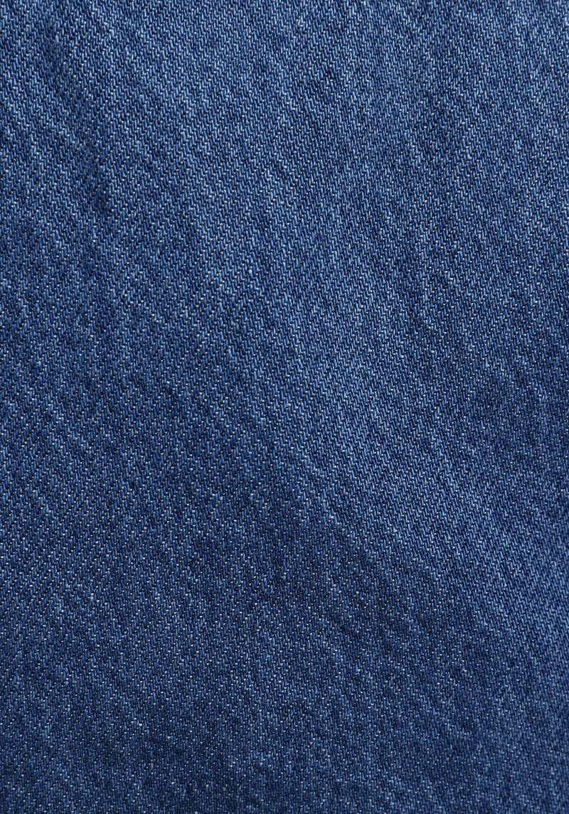 Slim Fit Düz Kadın Mavi Uzun Kol Elbise