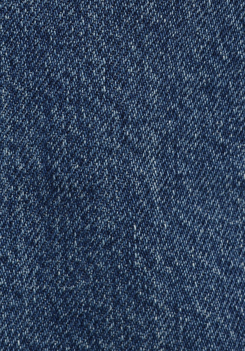 Loose Fit Düşük Bel Geniş Paça Kadın İndigo Jean Pantolon