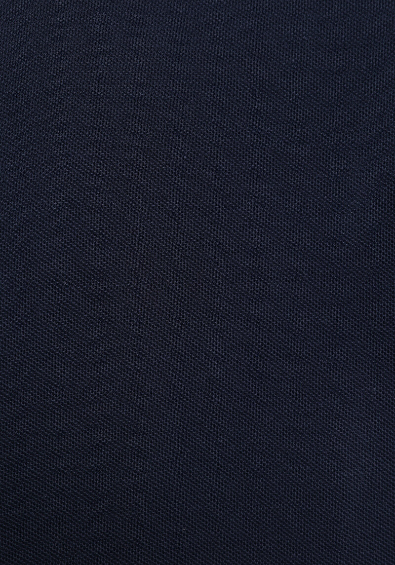 Regular Fit Polo Yaka Düz Erkek Lacivert Kısa Kol Tişört