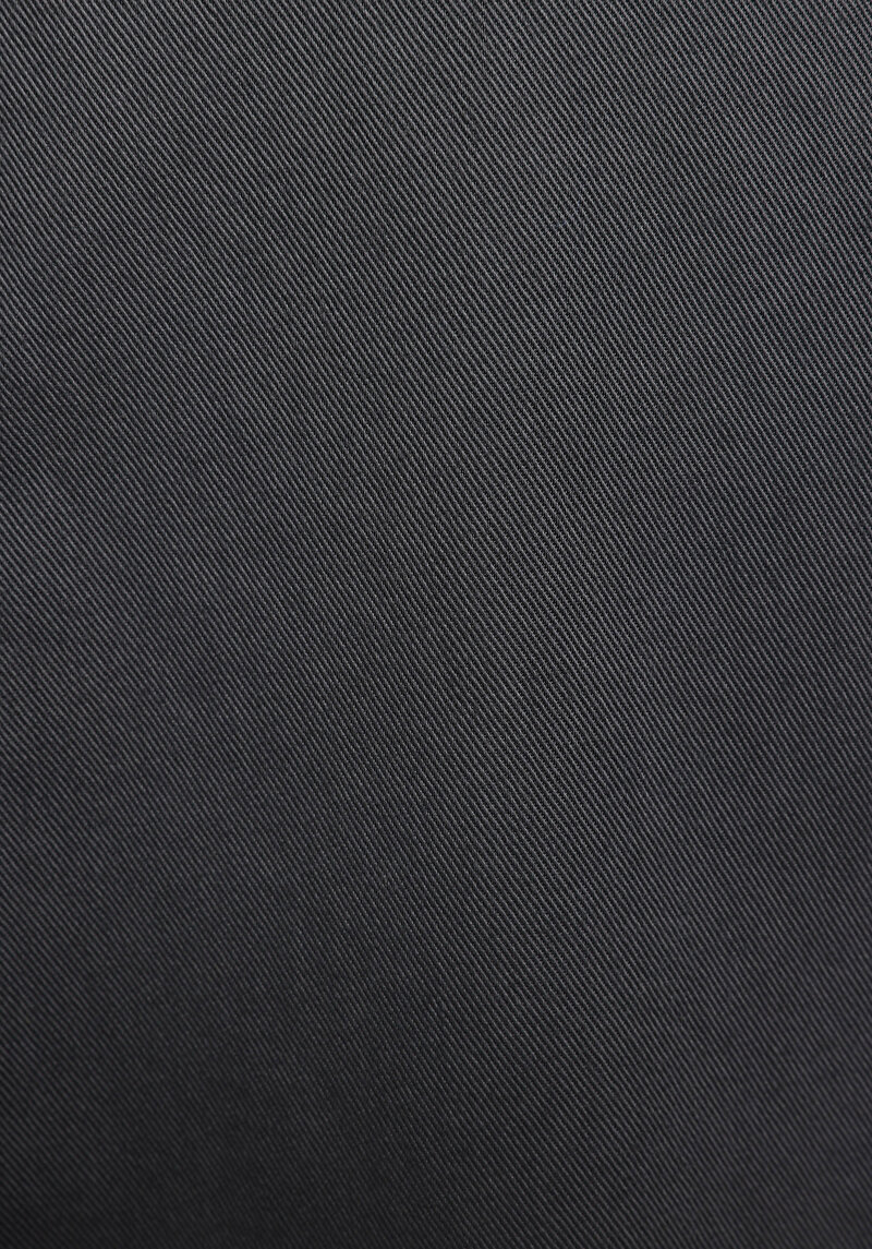 Relaxed Fit Shirt Neck Düz Erkek Gri Uzun Kol Gömlek