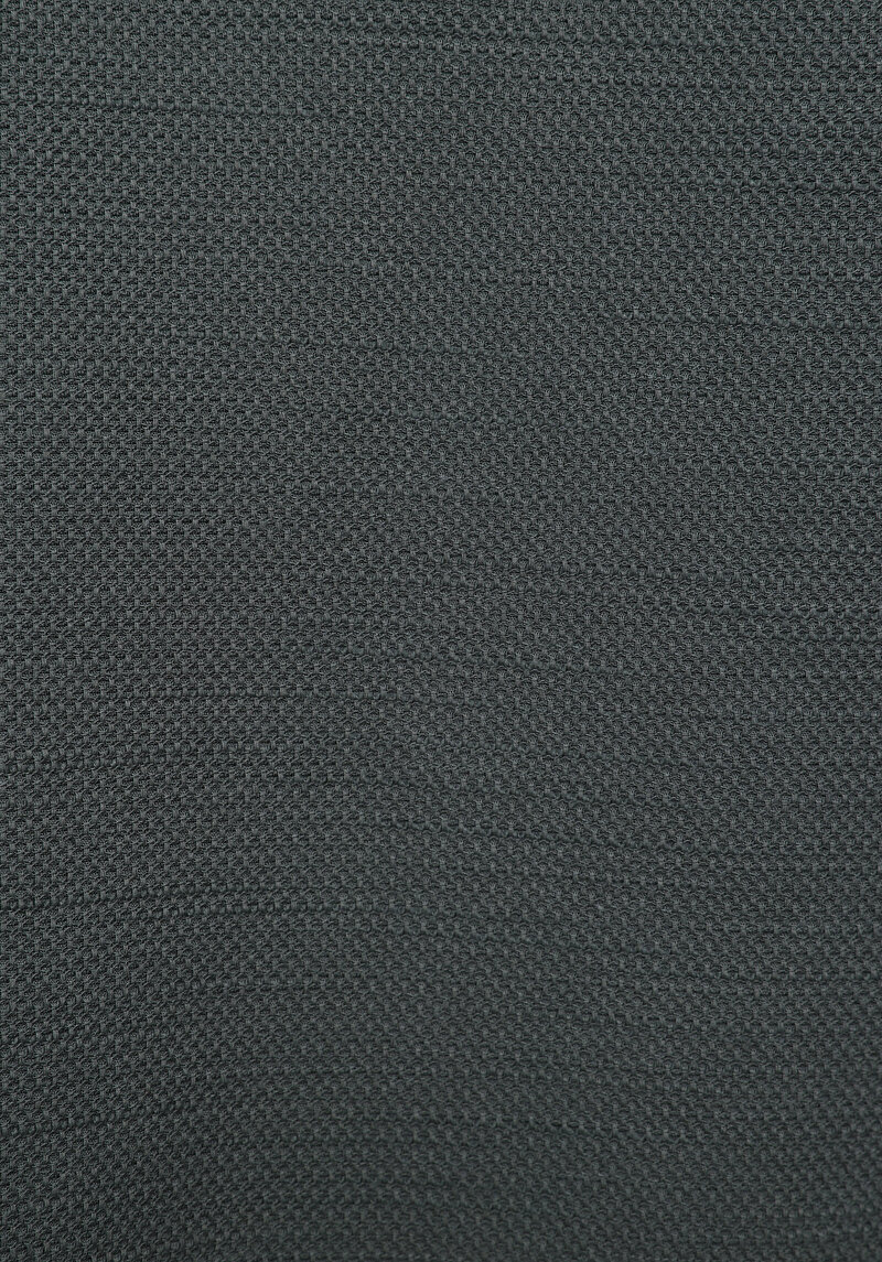 Regular Fit Shirt Neck Düz Erkek Yeşil Uzun Kol Gömlek