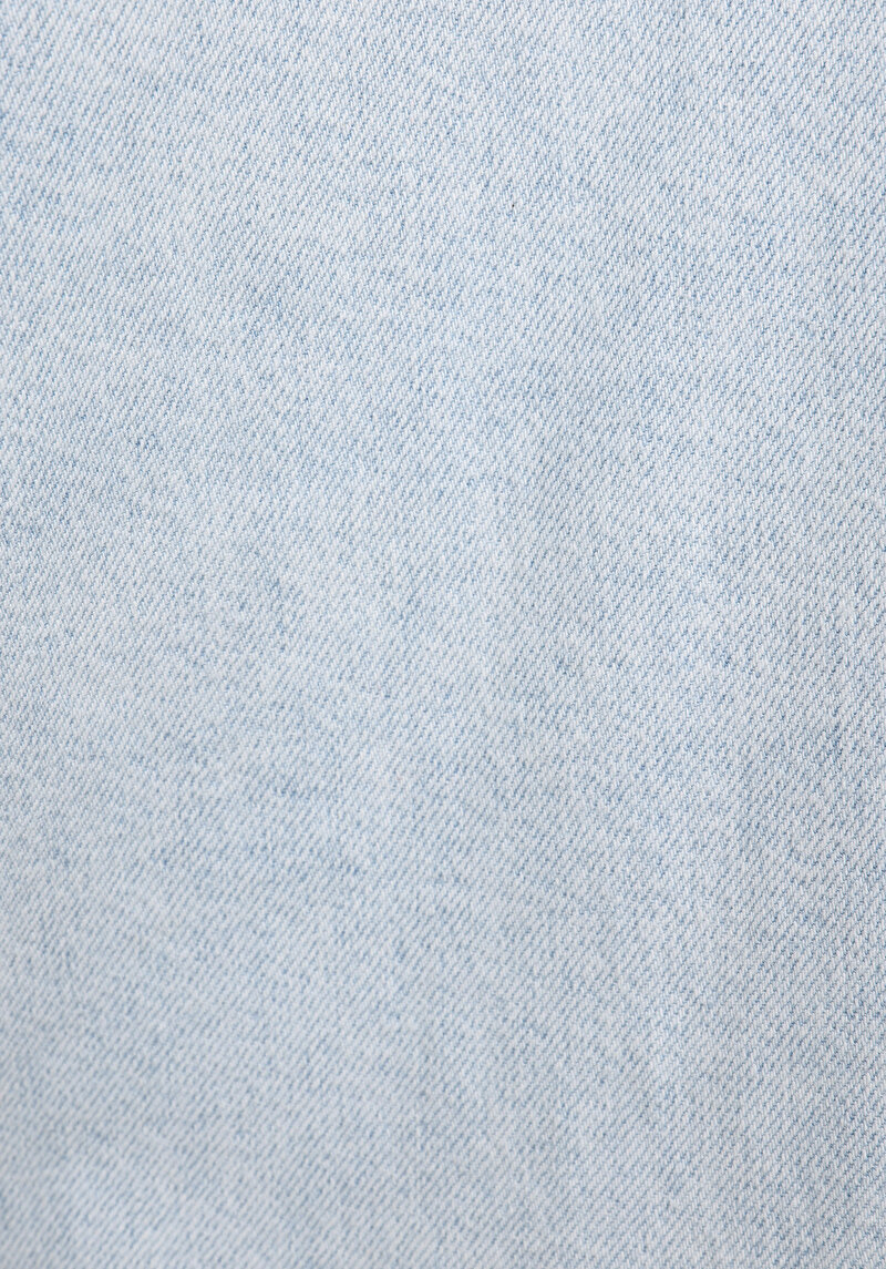 Regular Fit   Erkek Light İndigo Denim Shacket