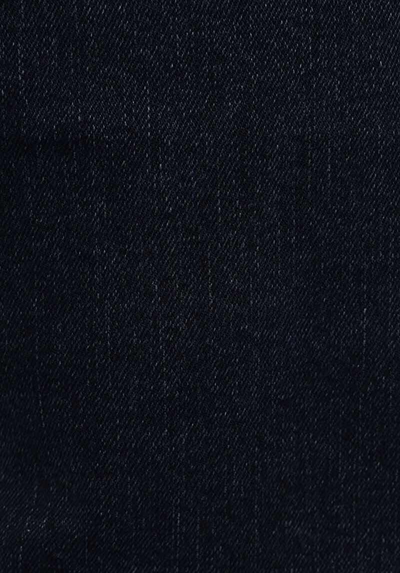 Slim Fit   Erkek Blue Black Denim Jean Pantolon