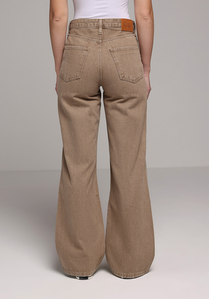 Regular Fit   Kadın Colour Denim Jean Pantolon