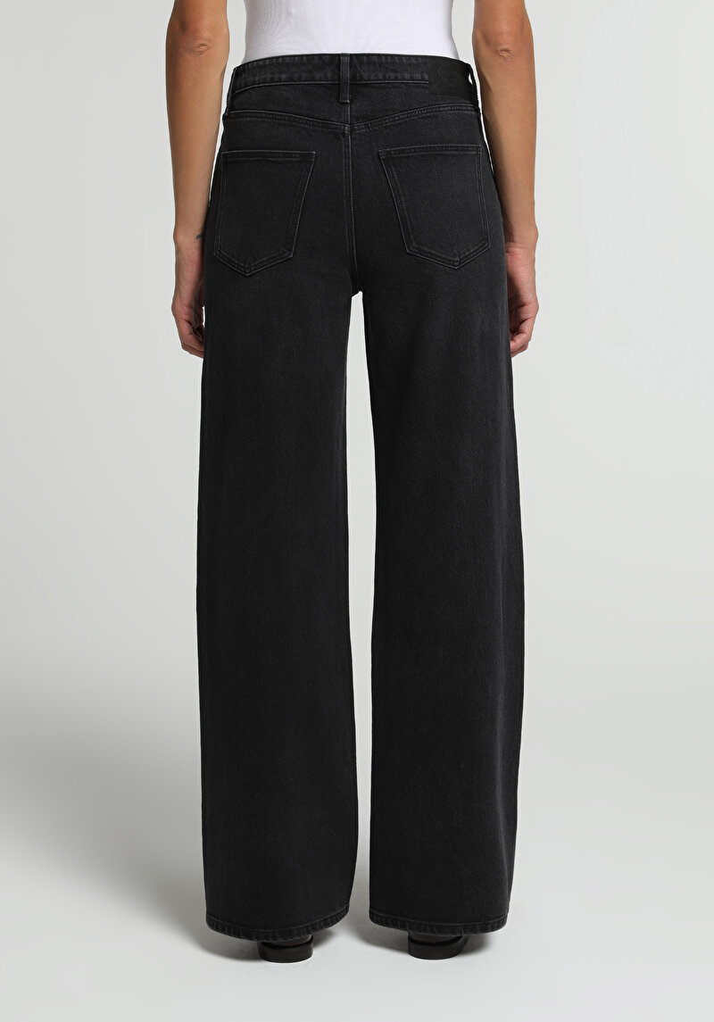 Regular Fit Kadın Anthracite Denim Jean Pantolon