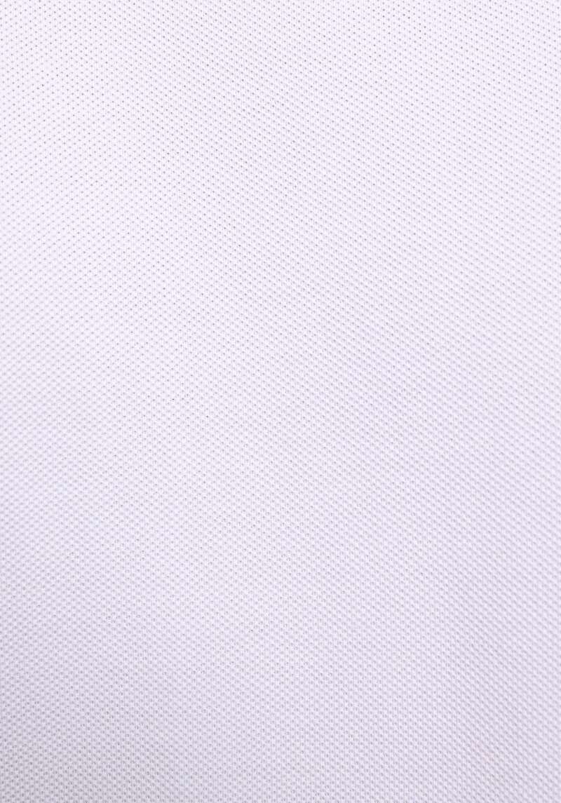 Regular Fit Polo Yaka Düz Erkek Beyaz Kısa Kol Tişört