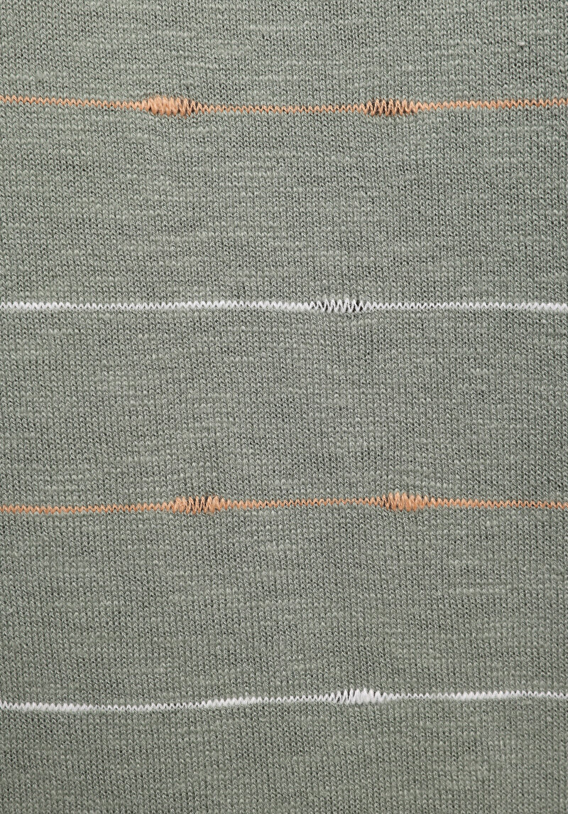 Regular Fit   Erkek Yeşil  Kazak