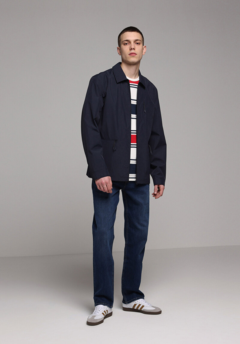 Regular Fit    Erkek Lacivert Ceket
