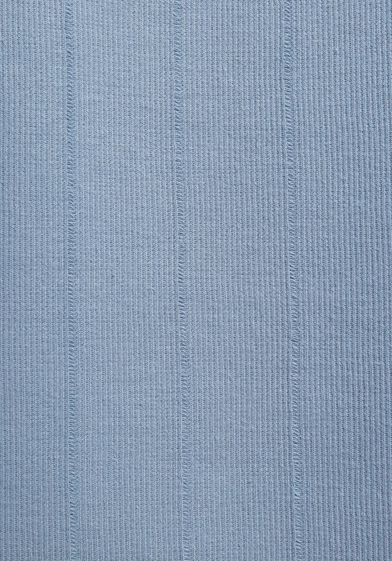 Regular Fit Yuvarlak Yaka Düz Erkek Mavi Kısa Kol Tişört