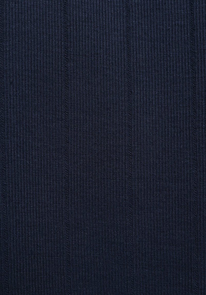 Regular Fit Yuvarlak Yaka Düz Erkek Lacivert Kısa Kol Tişört