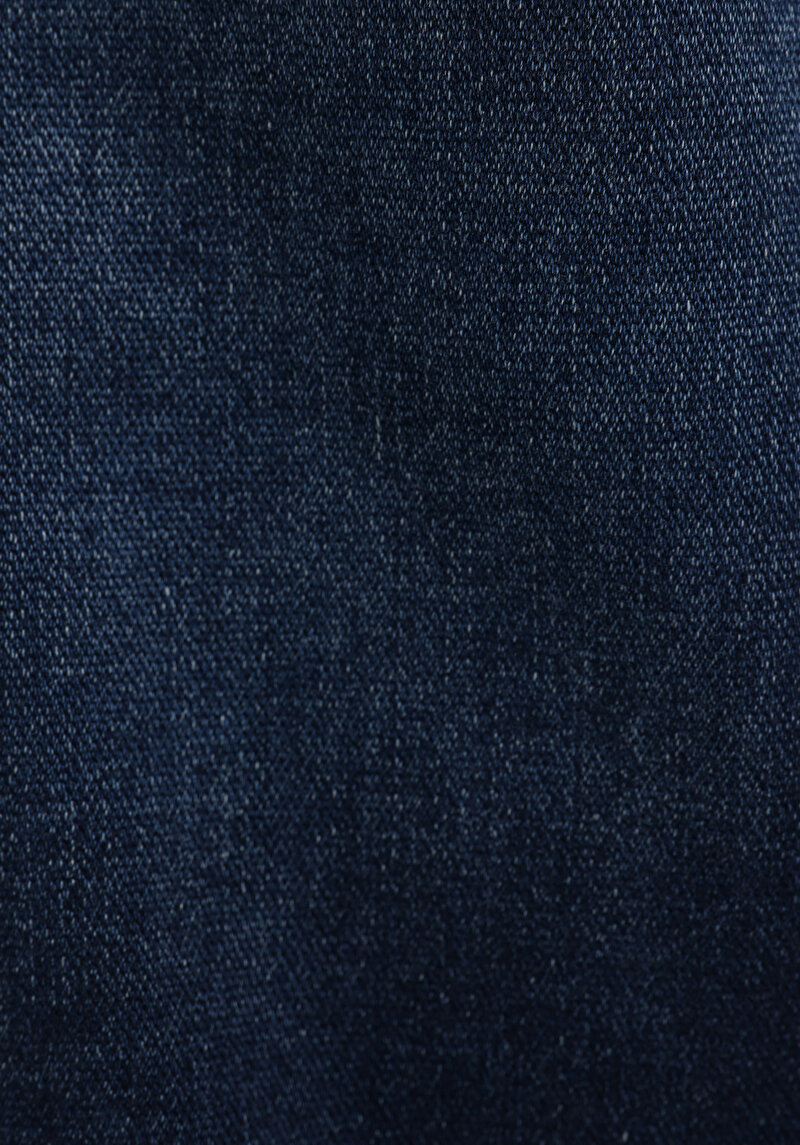 Regular Fit   Erkek Dark İndigo Denim Jean Pantolon