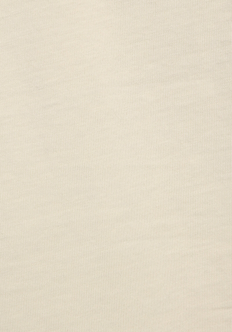 Regular Fit Yuvarlak Yaka Nakışlı Kadın Sari Kısa Kol Tişört