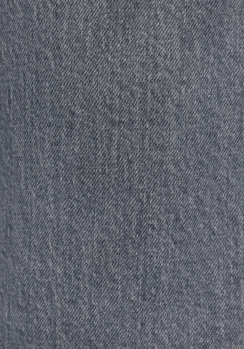 Straight Fit   Kadın Grey Denim Jean Pantolon