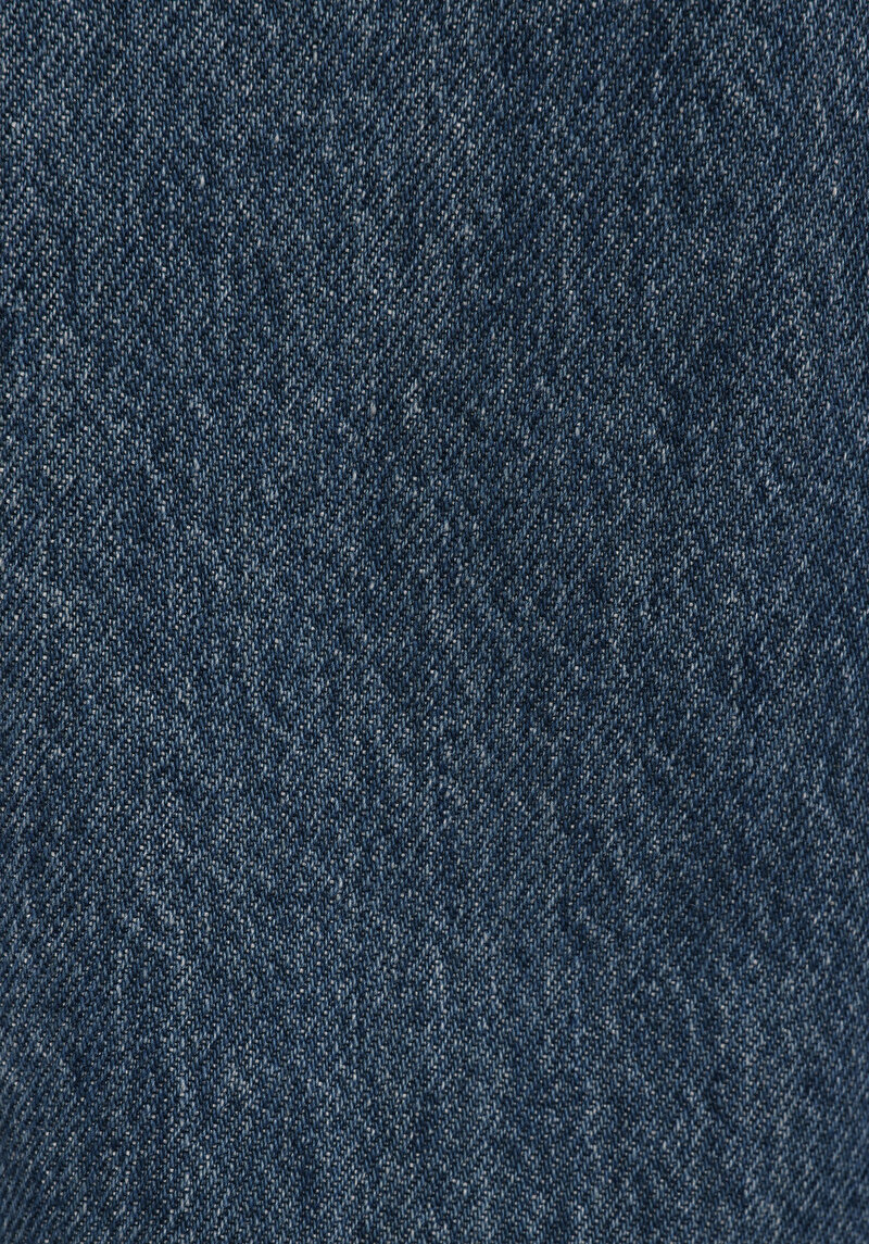 Baggy Fıt Orta Bel Daralan Paça Kadın Light İndigo Denim Jean Pantolon