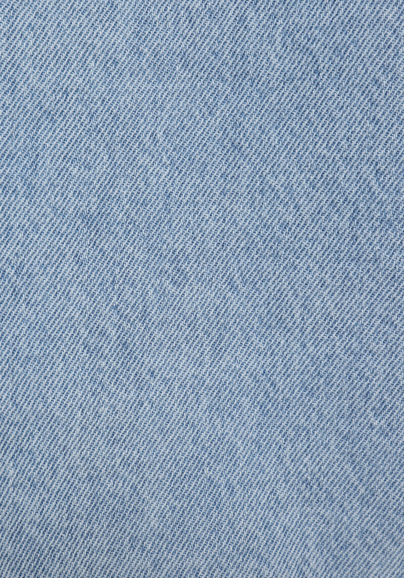 Regular Fit   Kadın Light İndigo Denim  Gömlek