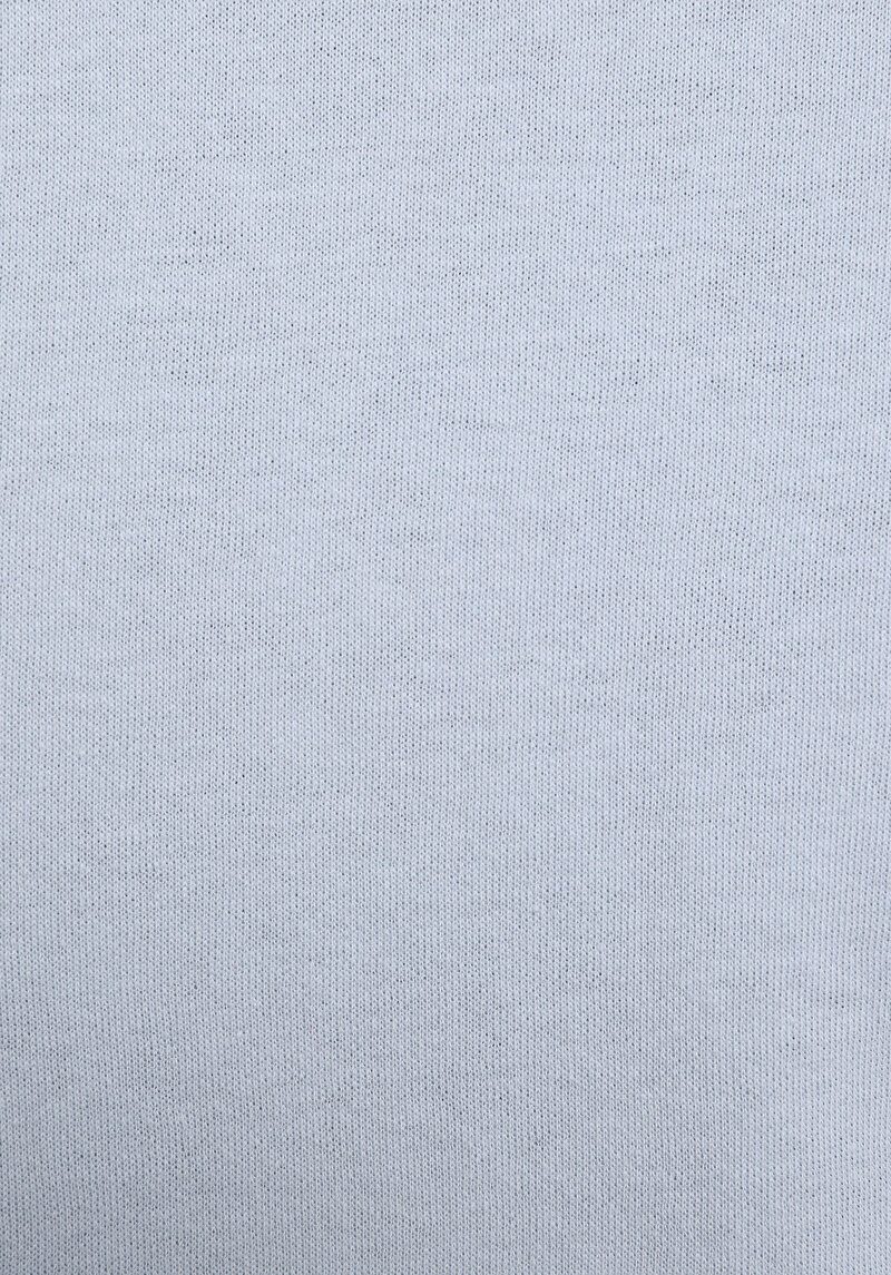 Regular Fit Yuvarlak Yaka Düz Kadın Mavi Sweatshirt