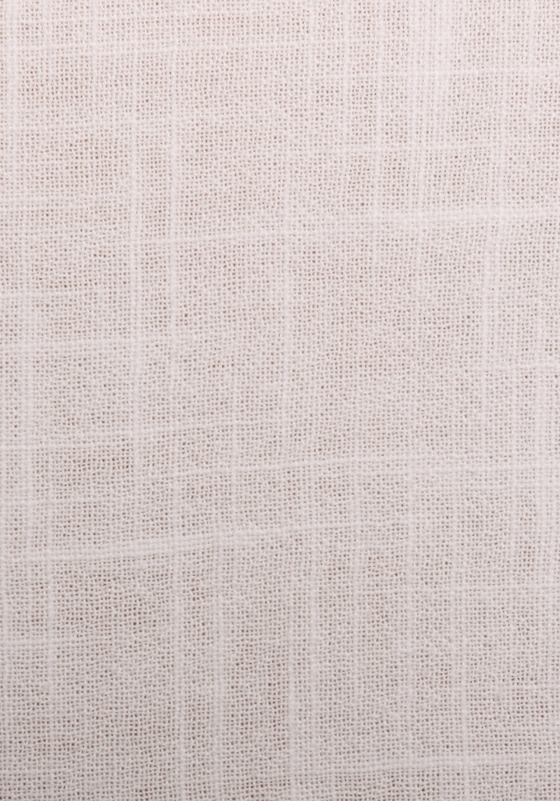 Boyfriend Fit Shirt Neck Düz Kadın Beyaz Uzun Kol Gömlek