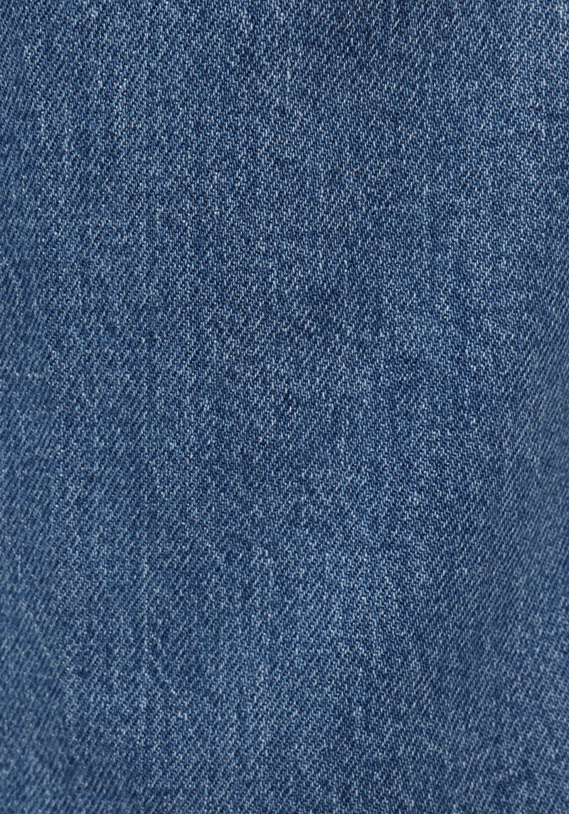 Regular Fit   Kadın Açik Gri Jean Pantolon