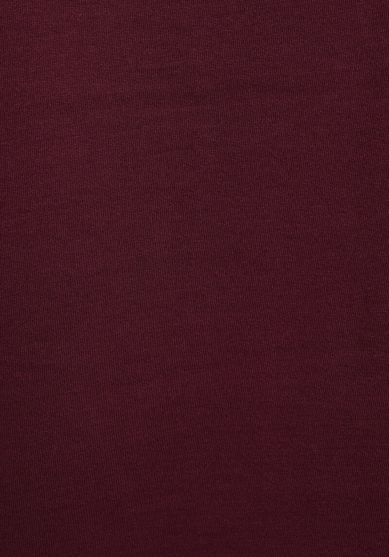 Regular Fit Yuvarlak Yaka Düz Erkek Mor Kısa Kol Tişört