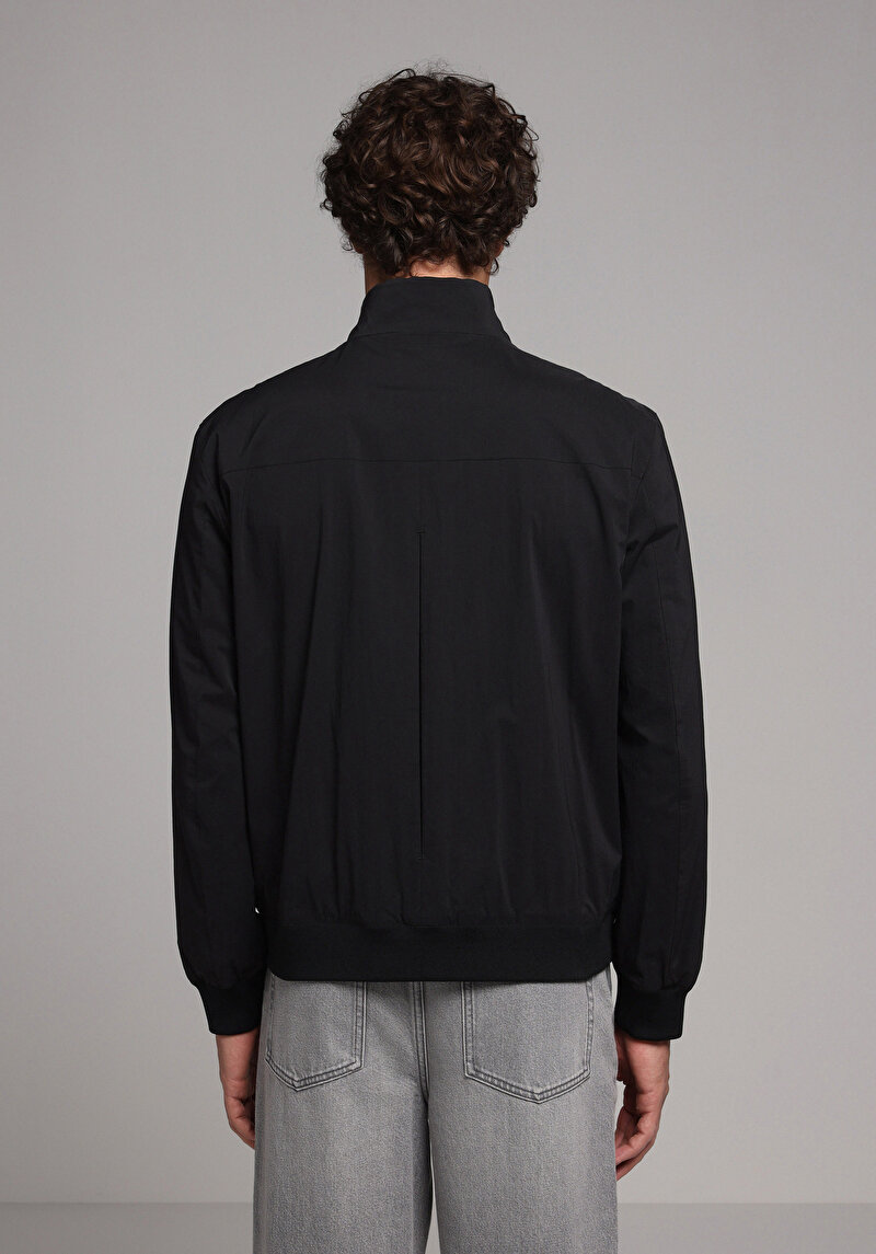 Regular Fit    Erkek Siyah Ceket