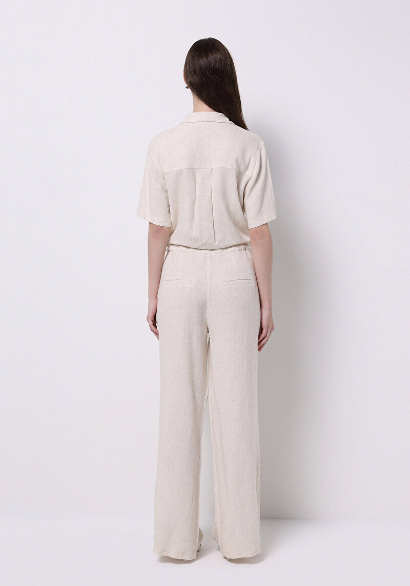 Regular Fit  Kadın Bej  Elbise