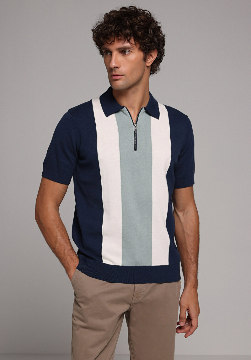 Regular Fit Erkek Lacivert Kazak