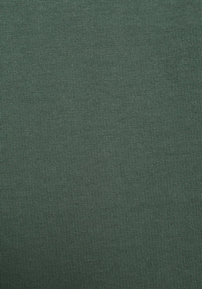 Comfort Fit Yuvarlak Yaka Düz Erkek Yeşil Kısa Kol Tişört