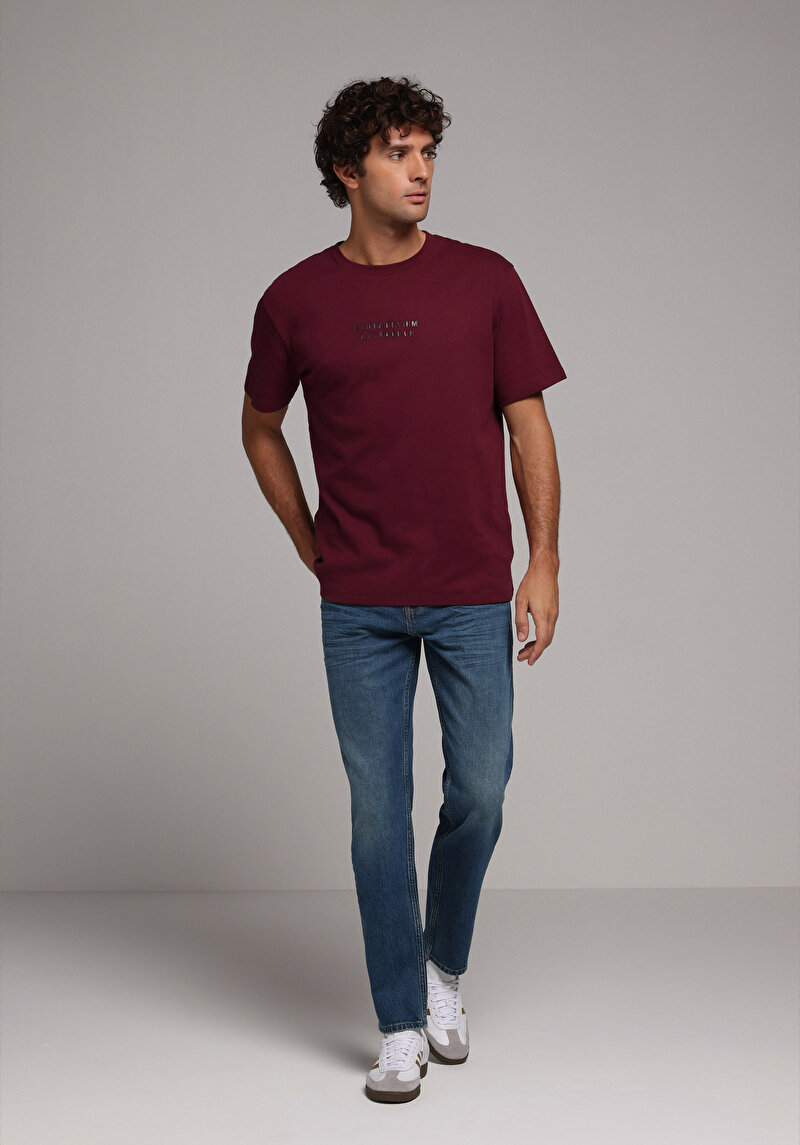 Regular Fit Erkek Green Cast Denim Jean Pantolon