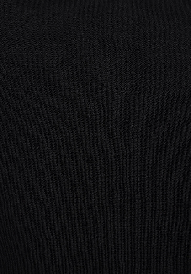 Regular Fit Polo Yaka Düz Erkek Siyah Kısa Kol Tişört