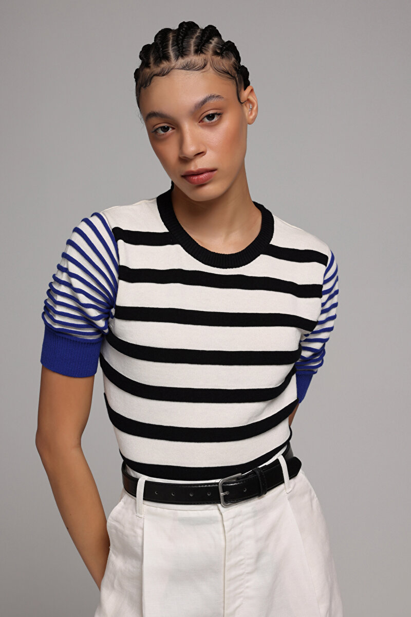 Regular Fit   Kadın Çok Renkli  Kazak