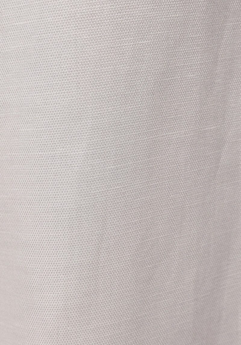 Regular Fit Yüksel Bel Geniş Paça Kadın Beyaz  Pantolon