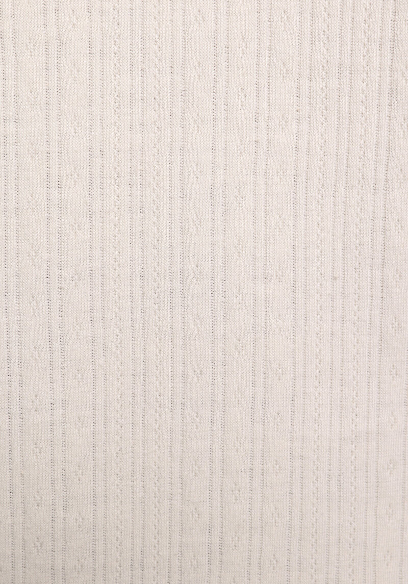 Regular Fit Yuvarlak Yaka Düz Kadın Ekru Kısa Kol Tişört