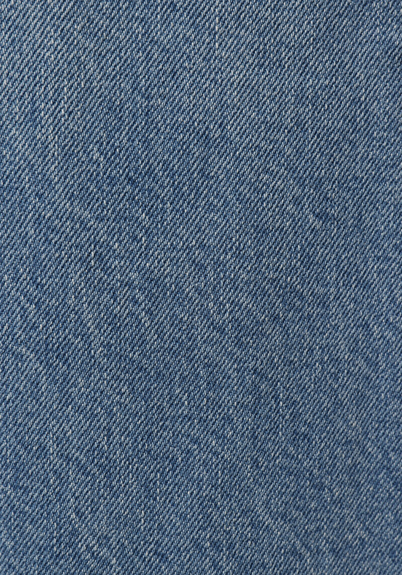 Baggy Fit   Kadın Light İndigo Denim Jean Pantolon