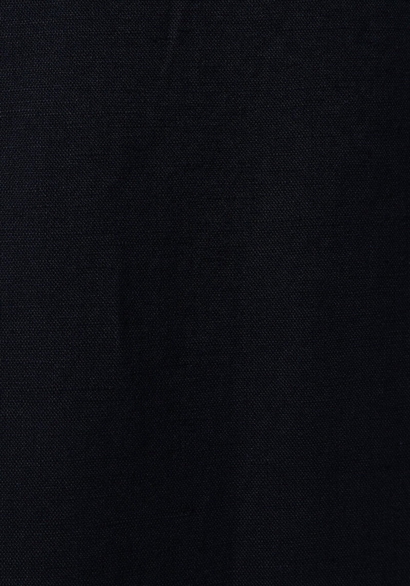 Regular Fit Yüksel Bel Geniş Paça Kadın Lacivert  Pantolon