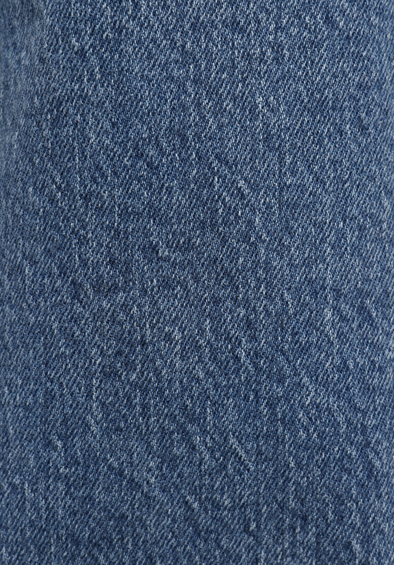 Regular Fit   Kadın Light İndigo Denim Jean Pantolon