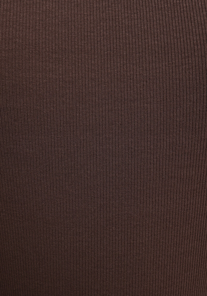 Slim Fit   Kadın Kahverengi Atlet