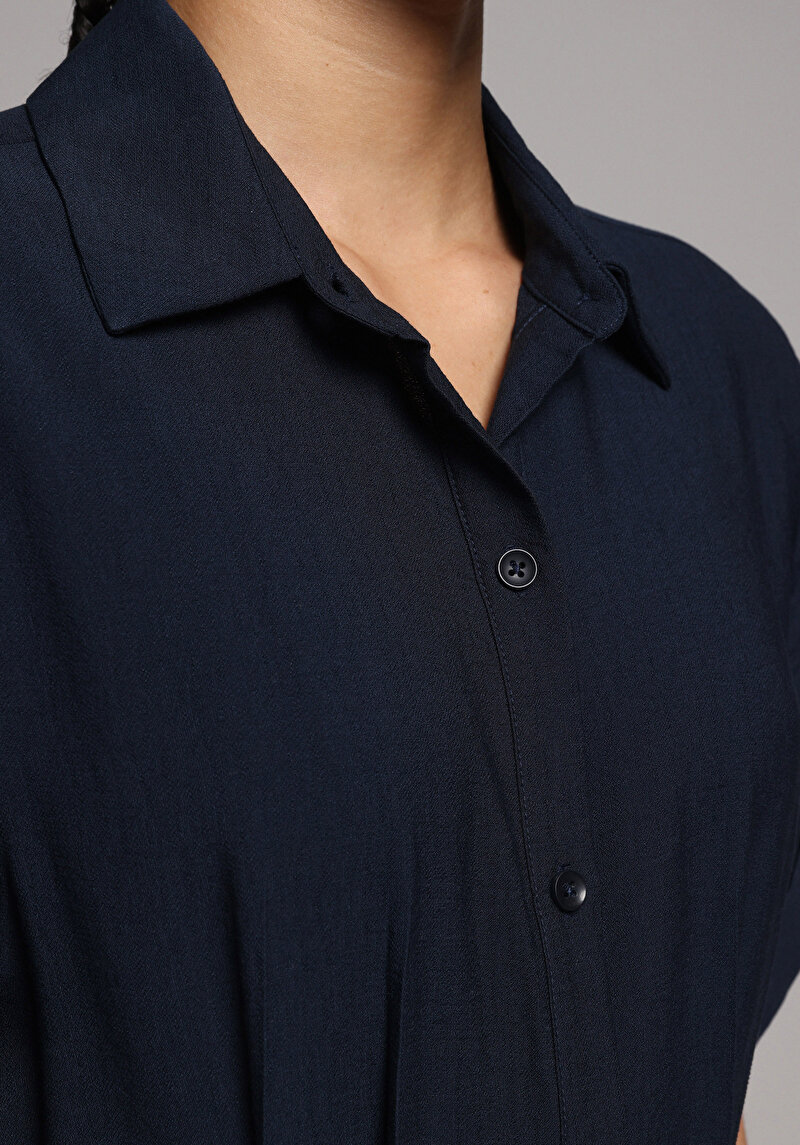 Regular Fit  Kadın Lacivert  Elbise