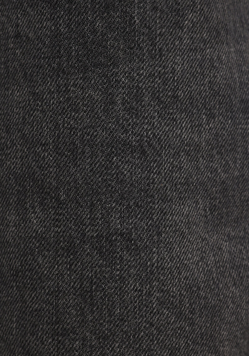 Regular Tapered Fit   Erkek Grey Denim Jean Pantolon