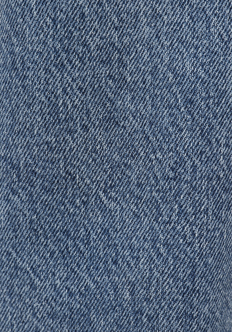 Straight Fit   Kadın Light İndigo Denim Jean Pantolon