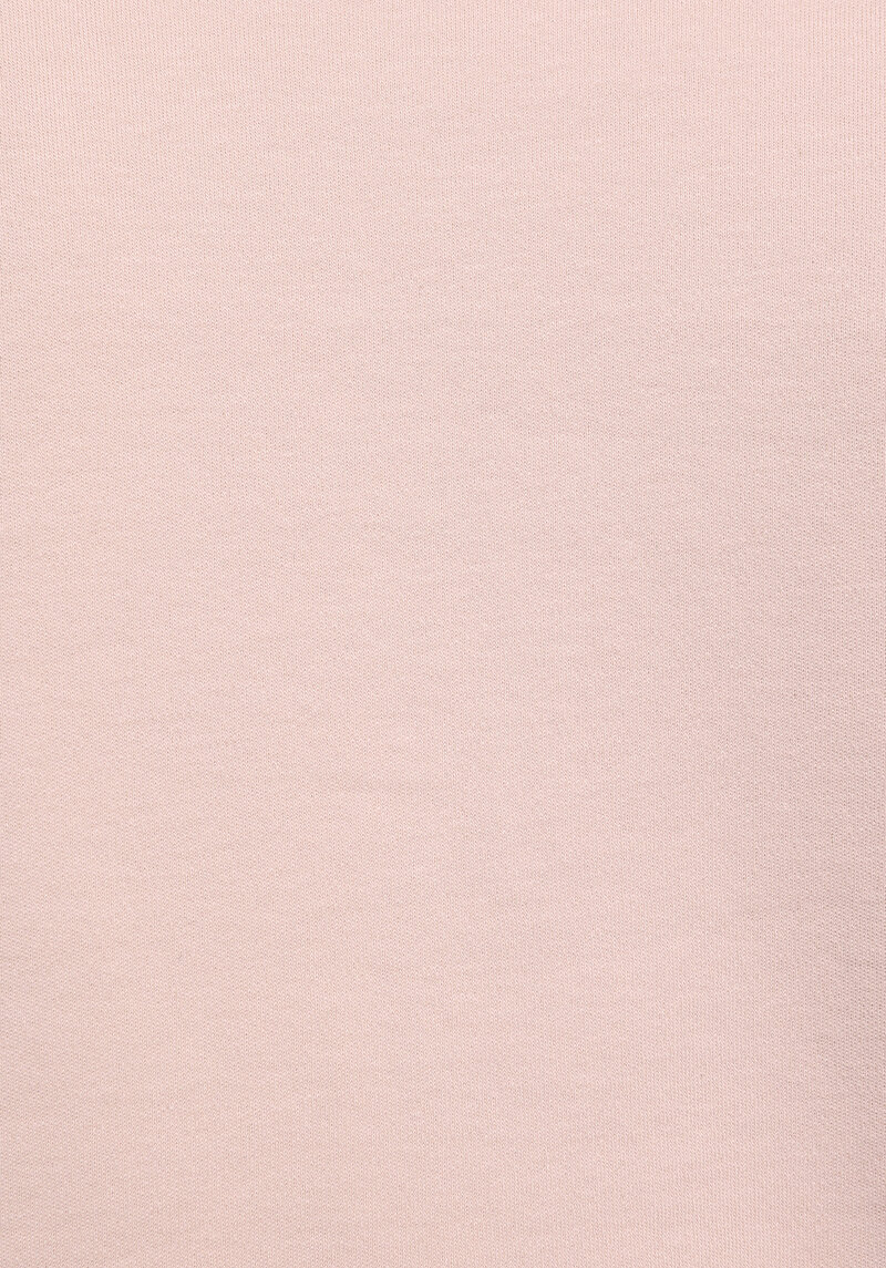 Slim Fit Yuvarlak Yaka Düz Kadın Pembe Kısa Kol Tişört