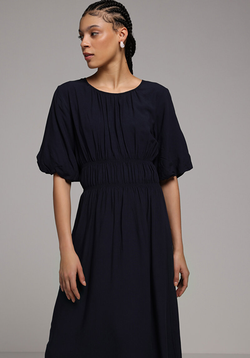 Regular Fit  Kadın Lacivert  Elbise