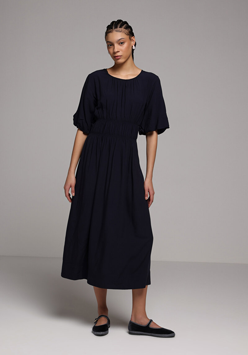 Regular Fit  Kadın Lacivert  Elbise