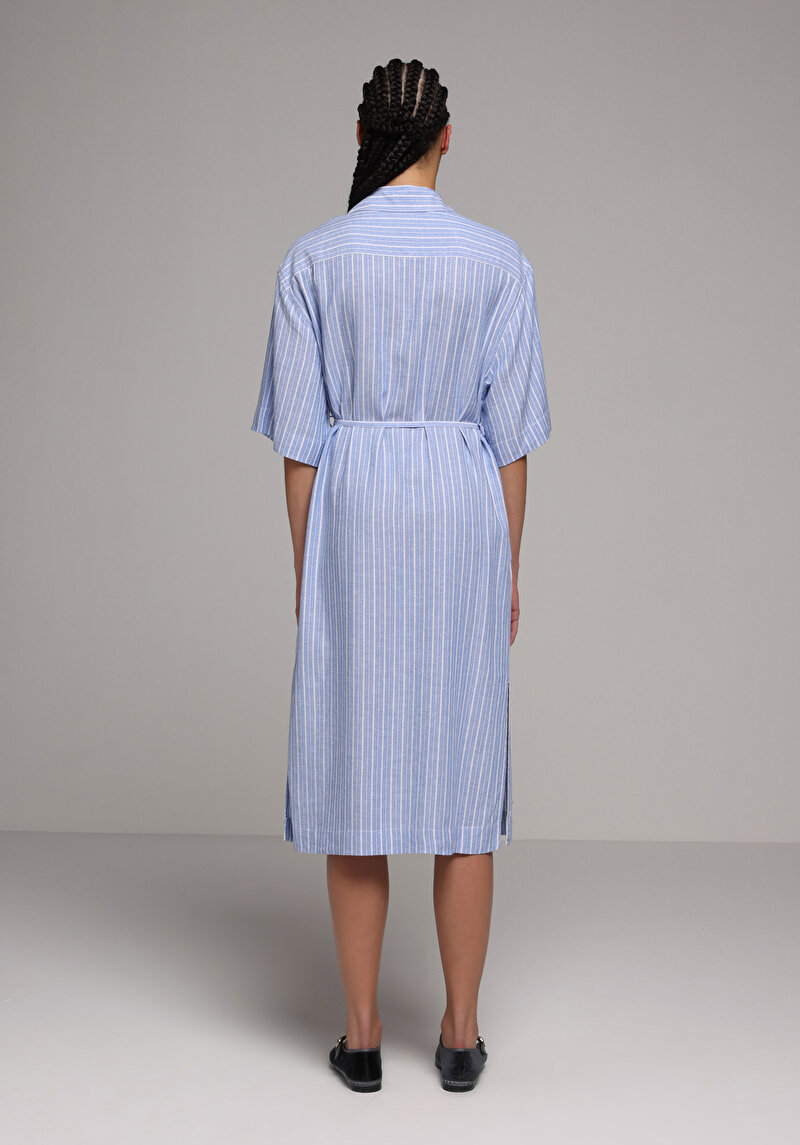 Regular Fit  Kadın Mavi  Elbise