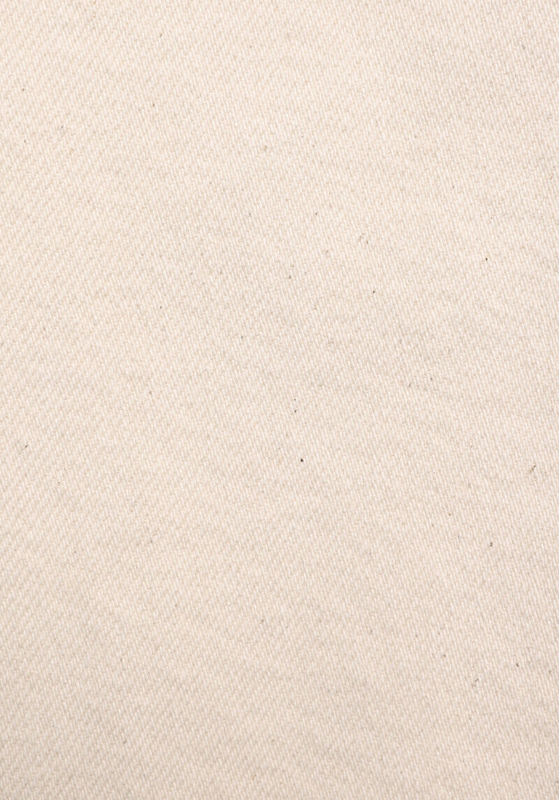 Oversize Fit Düğmeli Astarsız  Kadın Ecru Denim Ceket