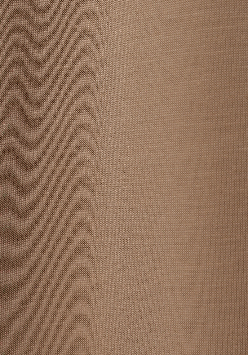 Regular Fit Düz  Kadın Bej Etek