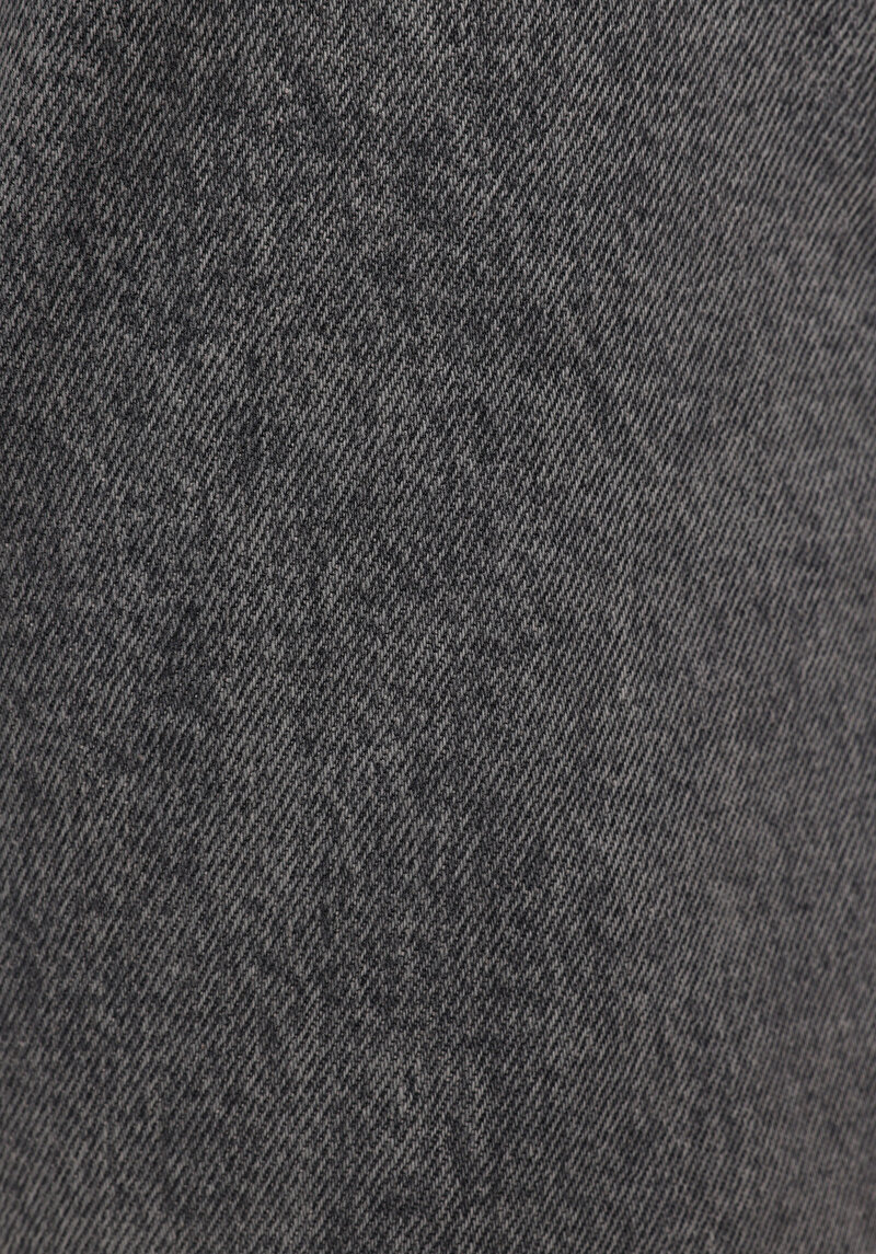 Slim Fit   Erkek Grey Denim Jean Pantolon