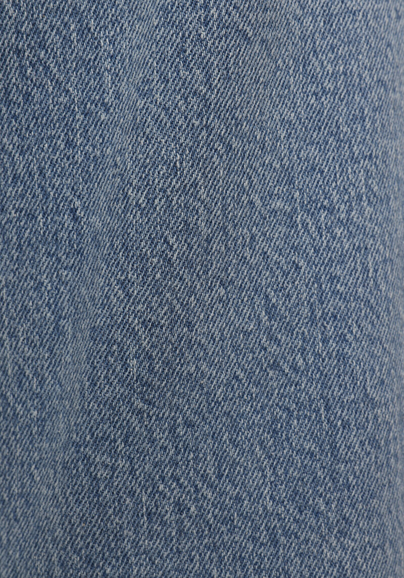 Straight Fit   Erkek Light İndigo Denim Jean Pantolon